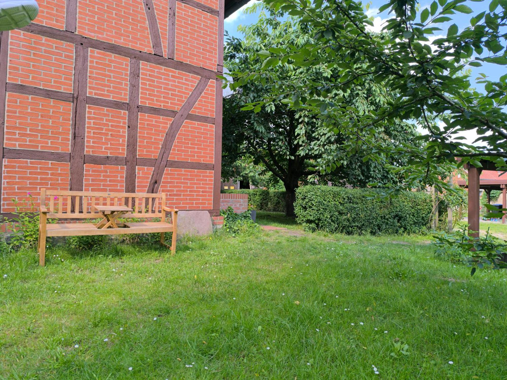 Ferienwohnung Deichblick Cumlosen Luaran gambar